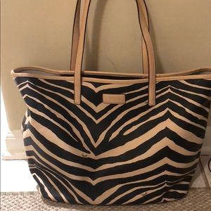 Coach Zebra Tote